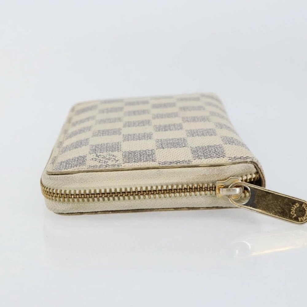 LOUIS VUITTON Damier Azur Zippy Wallet Long Wallet N60019 LV Auth BA8381 - Picture 8 of 16
